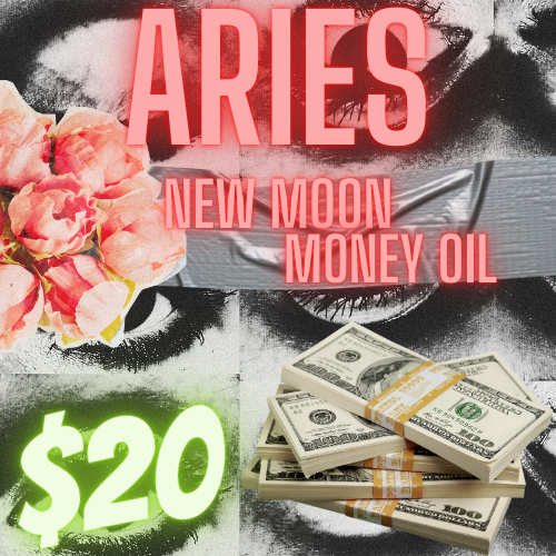 Aries New Moon Money Oil